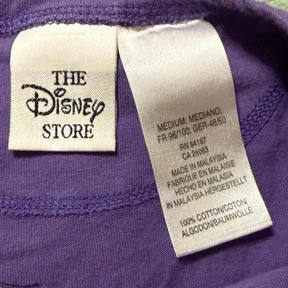 Disney 101 Dalmatians Purple Henley Tee Medium - Picture 7 of 8